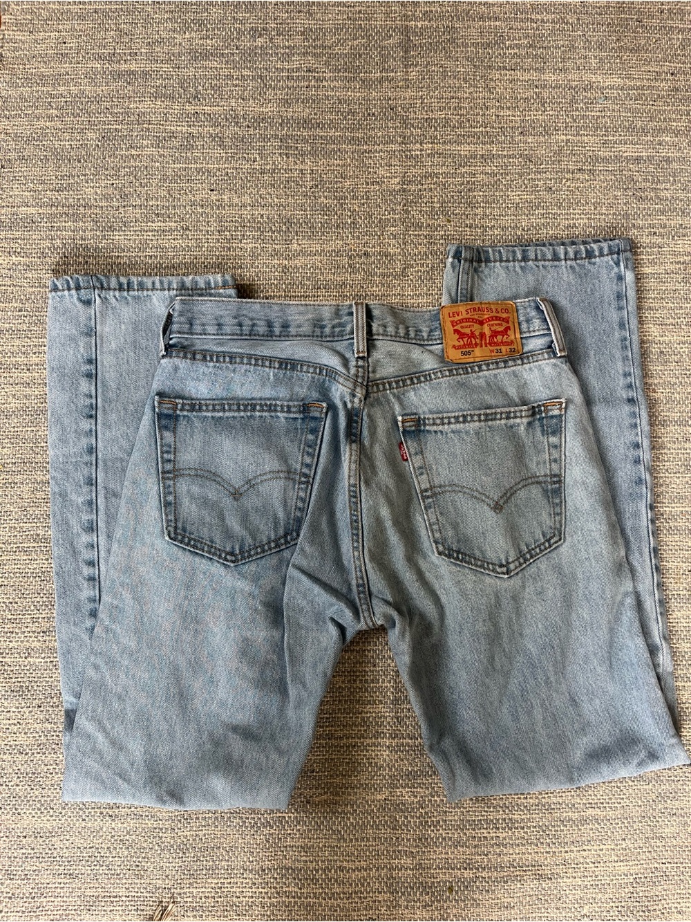 Straight Leg Light Wash Levi’s 31x32